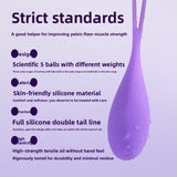 5-Piece Kegel Ball Trainer Sex Toy – Progressive Pelvic System