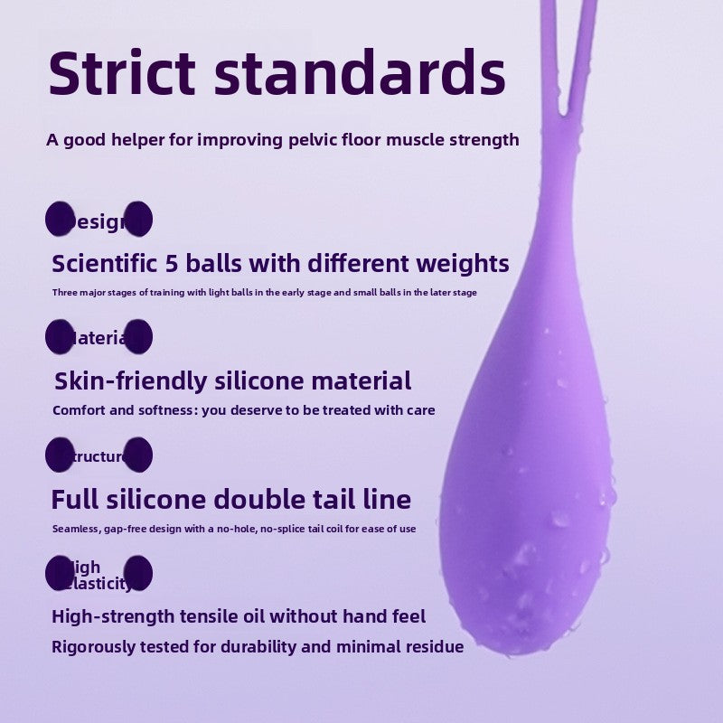 5-Piece Kegel Ball Trainer Sex Toy – Progressive Pelvic System
