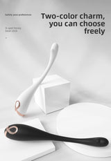 Mini vibrador de punto G para mujer, juguete sexual curvo fijo con vibración fuerte, masturbador femenino. 