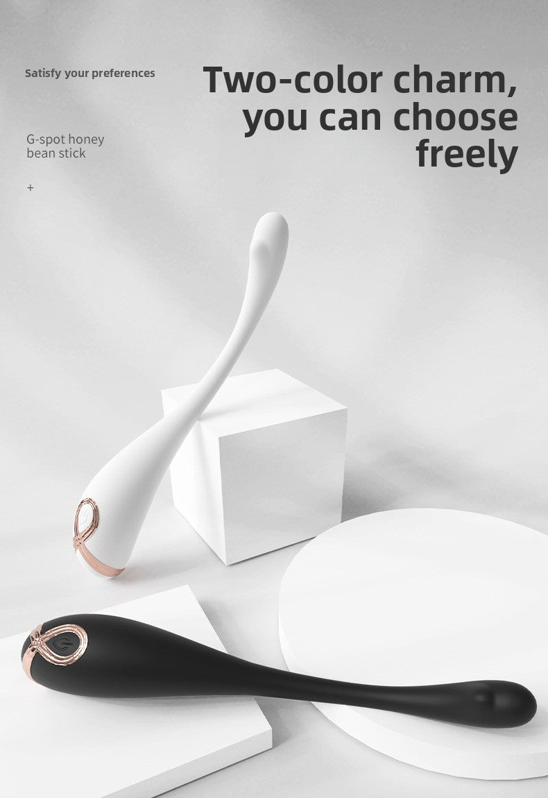 Mini vibrador de punto G para mujer, juguete sexual curvo fijo con vibración fuerte, masturbador femenino. 