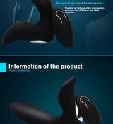 Seductive Prostate Backcourt Massager Male and Female Masturbation Orgasm Model for Adults