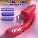 Hot-selling Heated Telescopic Vibrator Female Masturbator Adult Toy Vibrator