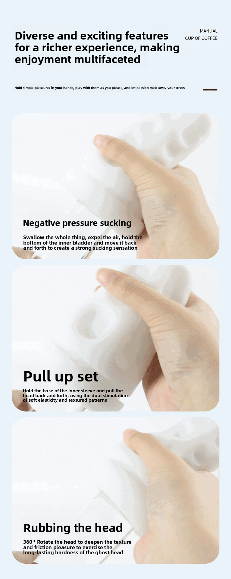 New Stockings Aircraft Cup Male Dormitory Invisible Manual Cup Adult Male Masturbation Male Sex Products Toys