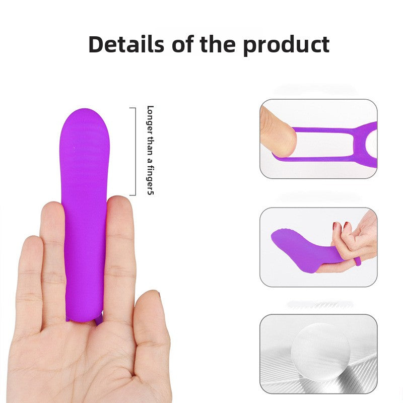 G-Spot Vibrating Finger Sleeve Sex Toy – Precision Touch Control