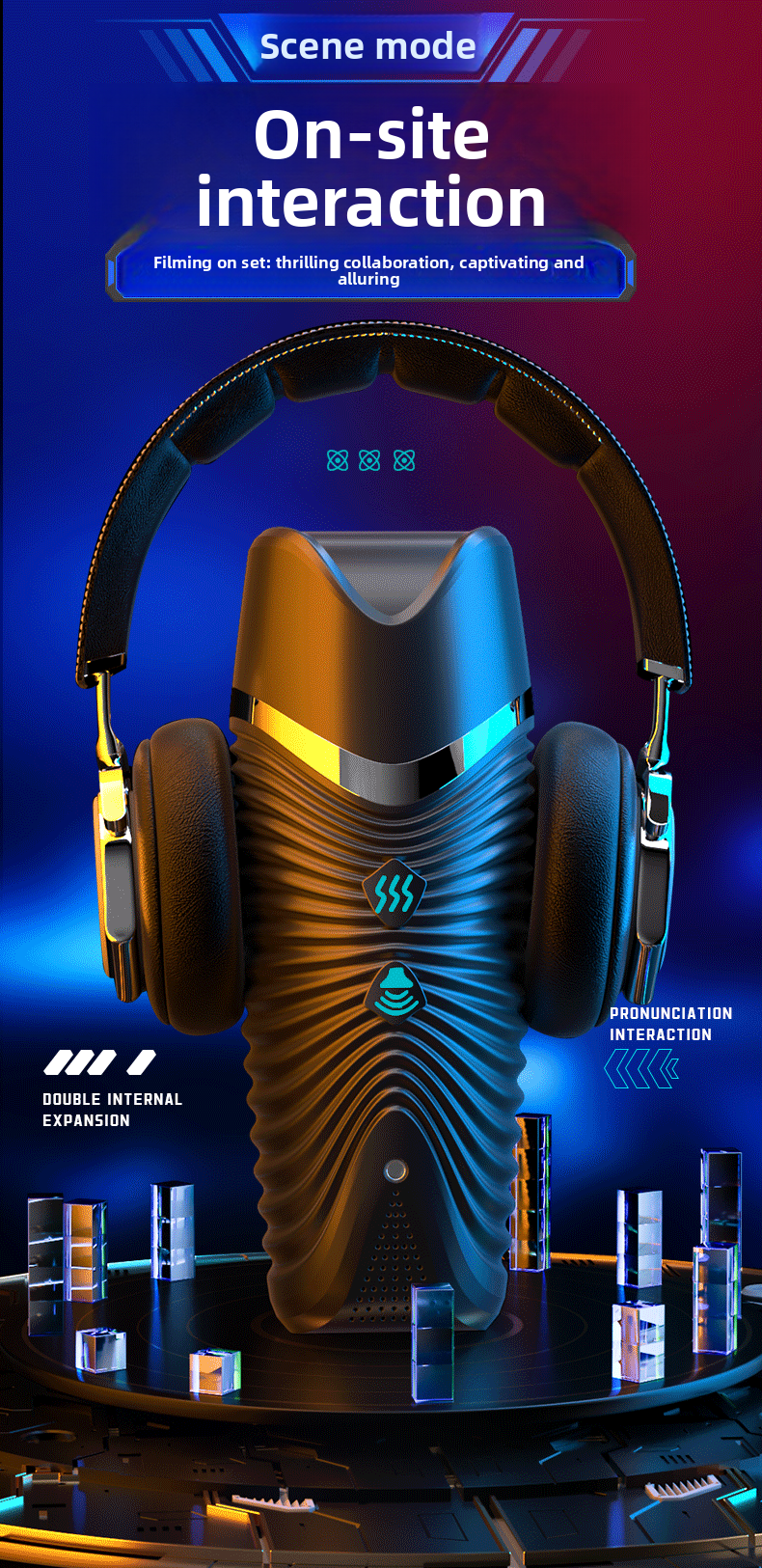 Airplane Cup Fully Automatic Intelligent Heating Telescopic Male Masturbator Clip Suction Cup Adult