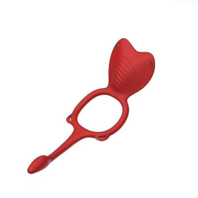 Nuevo producto, vibrador unisex portátil estilo bragas, masturbación del clítoris, anillo de bloqueo de semen, juguetes sexuales para adultos. 