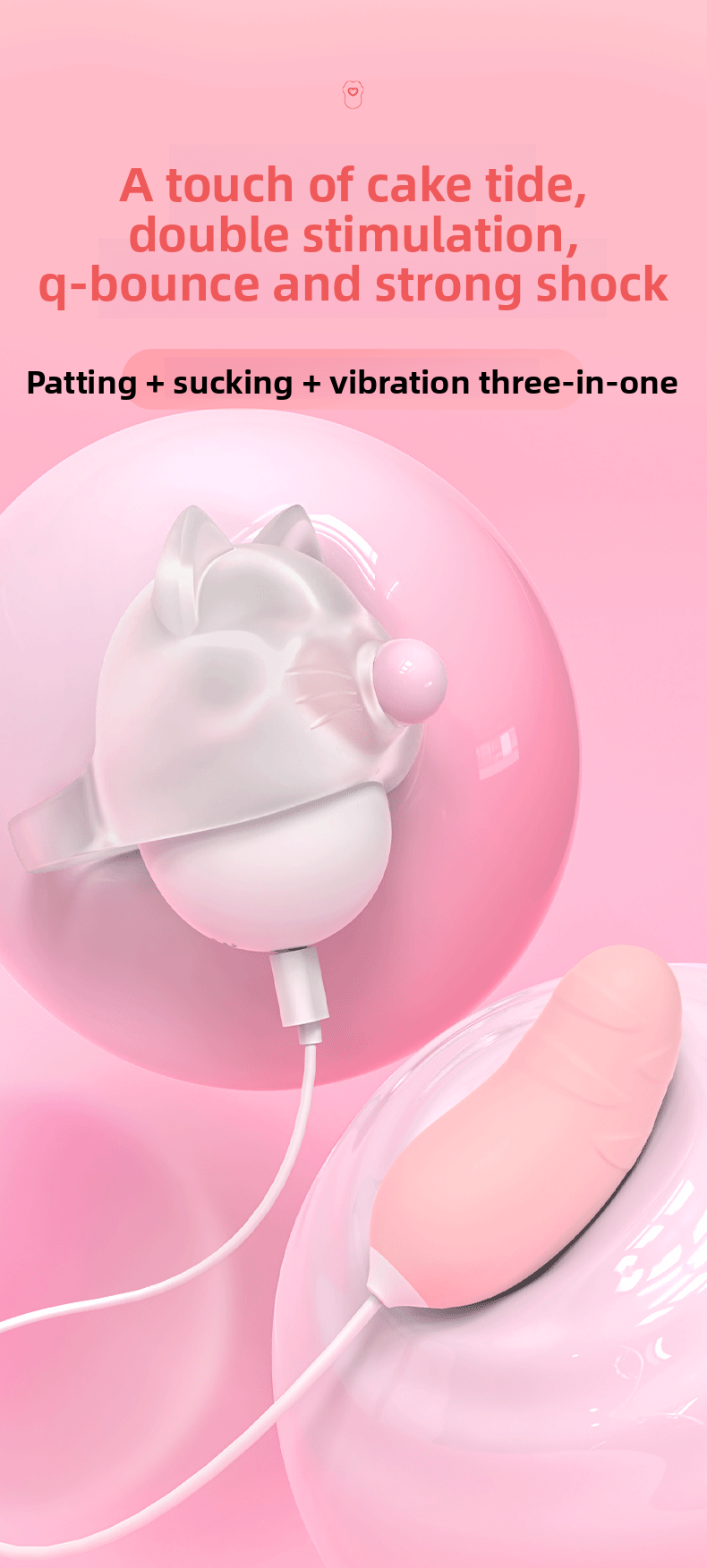 Vibrator for Adults Female Toys Patting Female Masturbator Erotic Vibrator Strong Vibration