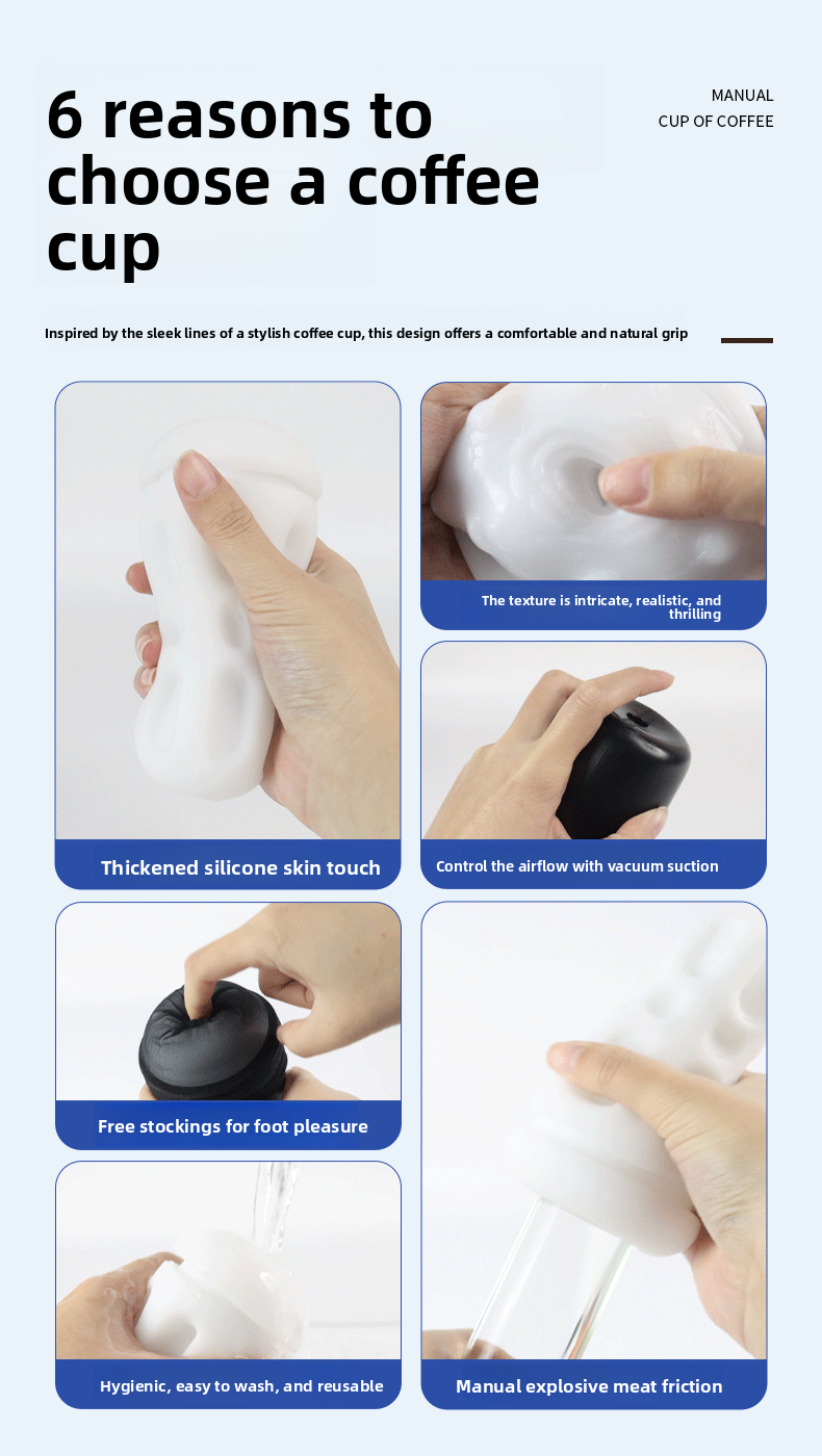 New Stockings Aircraft Cup Male Dormitory Invisible Manual Cup Adult Male Masturbation Male Sex Products Toys