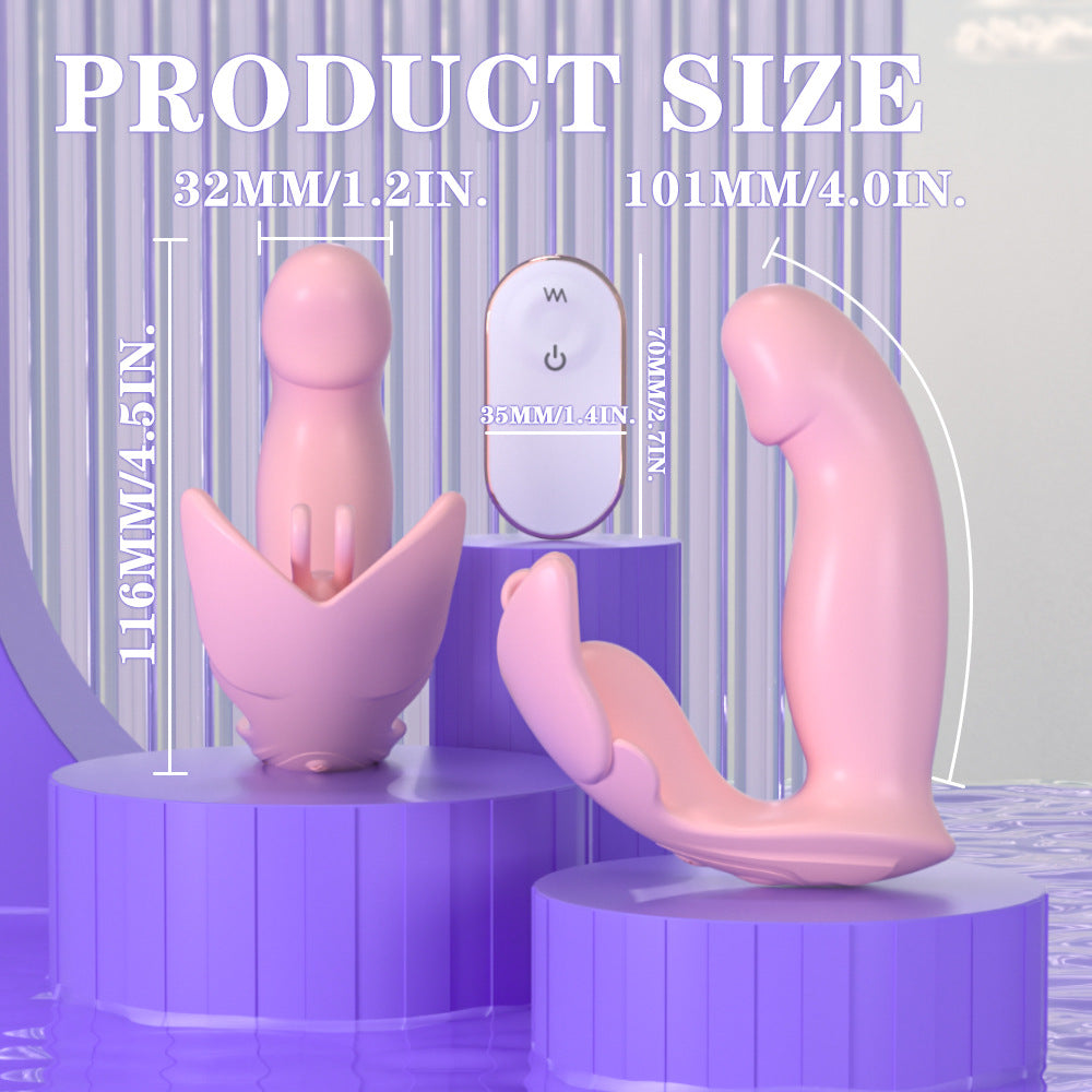Butterfly Wearable Vibrator Remote Control Masturbator Female Toy Adult Product Vibrator Insertion