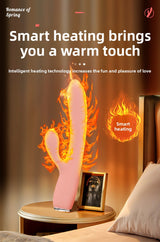 Hot-selling Heated Telescopic Vibrator Female Masturbator Adult Toy Vibrator