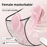 Remote Control Vibrator for Women, Wearable Adult Sex Toy, Invisible Wearable Vibrator for Underwear, Wearable Outside, Non-Virginity