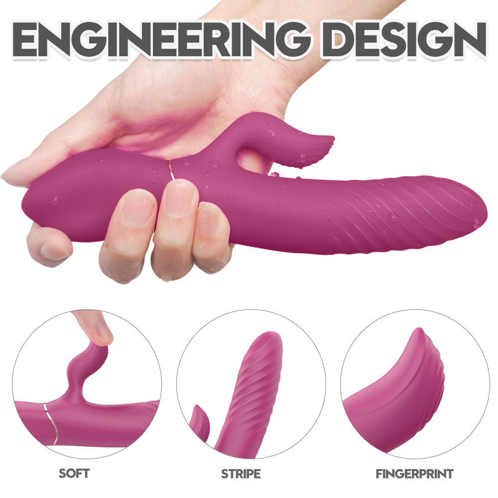 Heating Pulse Vibrator Sex Toy – Full Automatic Shock Engine
