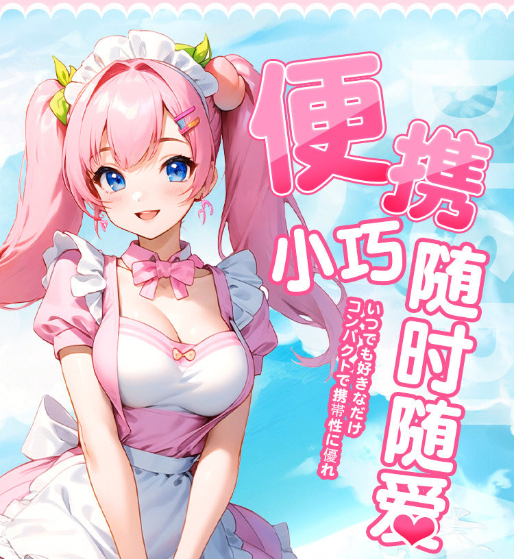 Dispositivo de masturbación con forma de copa de avión para hombre, con forma de melocotón, molde invertido, insertable, de imitación de pecho, para aliviar el estrés. 