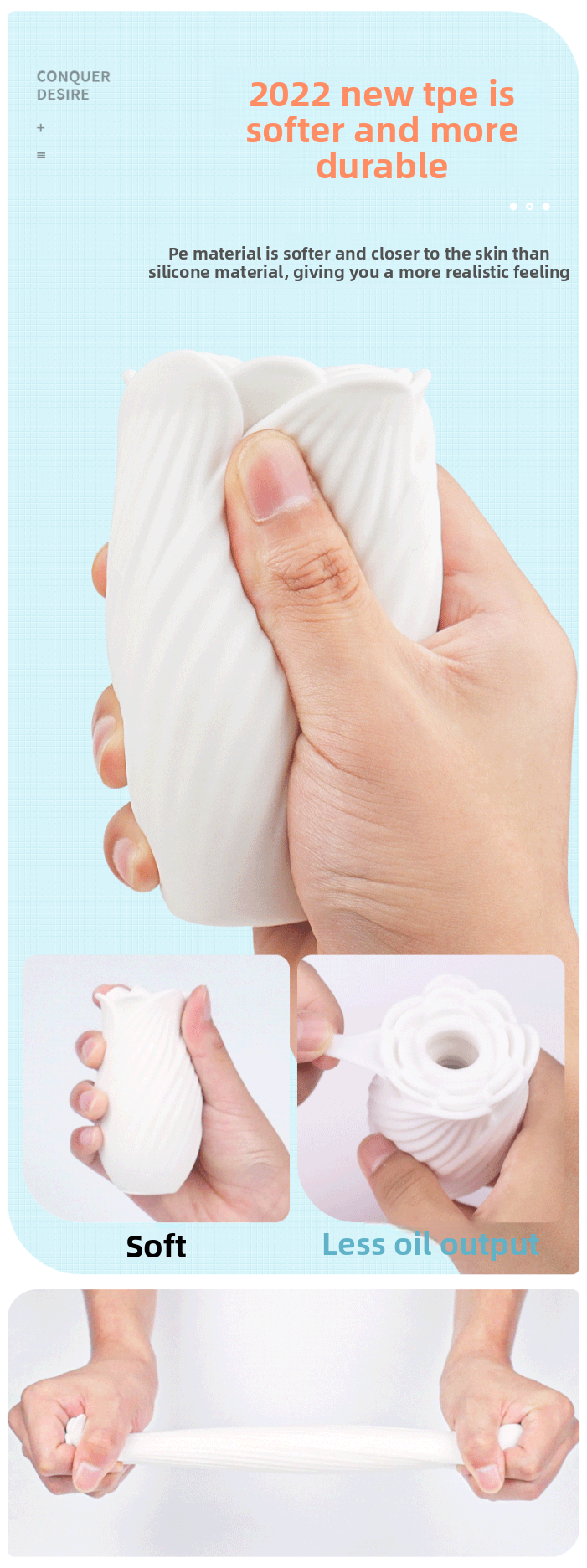 Airplane Egg Male Masturbation Stress Relief Small Self-Defense Cup Manual Airplane Cup Men's Masturbation Tool