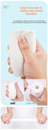 Airplane Egg Male Masturbation Stress Relief Small Self-Defense Cup Manual Airplane Cup Men's Masturbation Tool