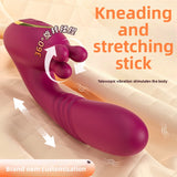 Kneading Vibrator Insertable Telescopic Female Masturbator Adult Toy Sex Product Vibrator for Women Strong Vibration