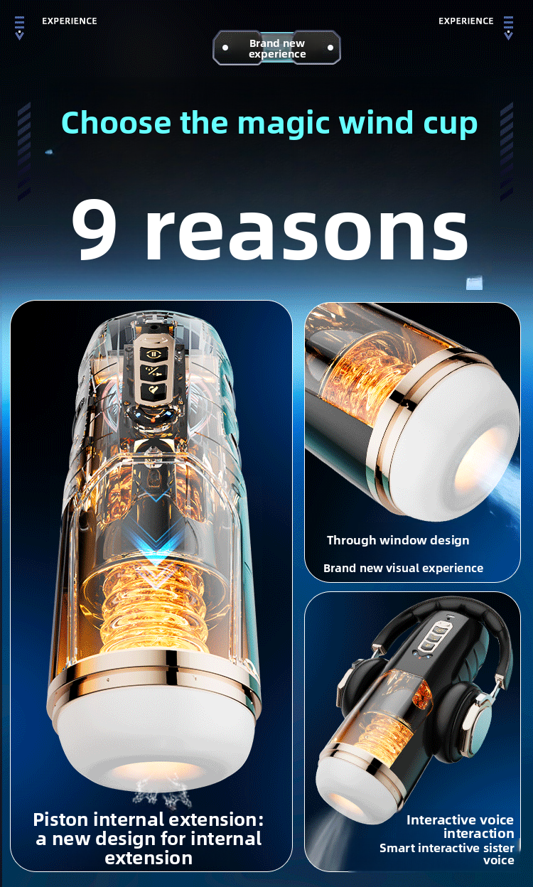 Fully Automatic Telescopic Aircraft Cup Electric Heating Male Masturbation Penis Trainer Adult Sex Toys