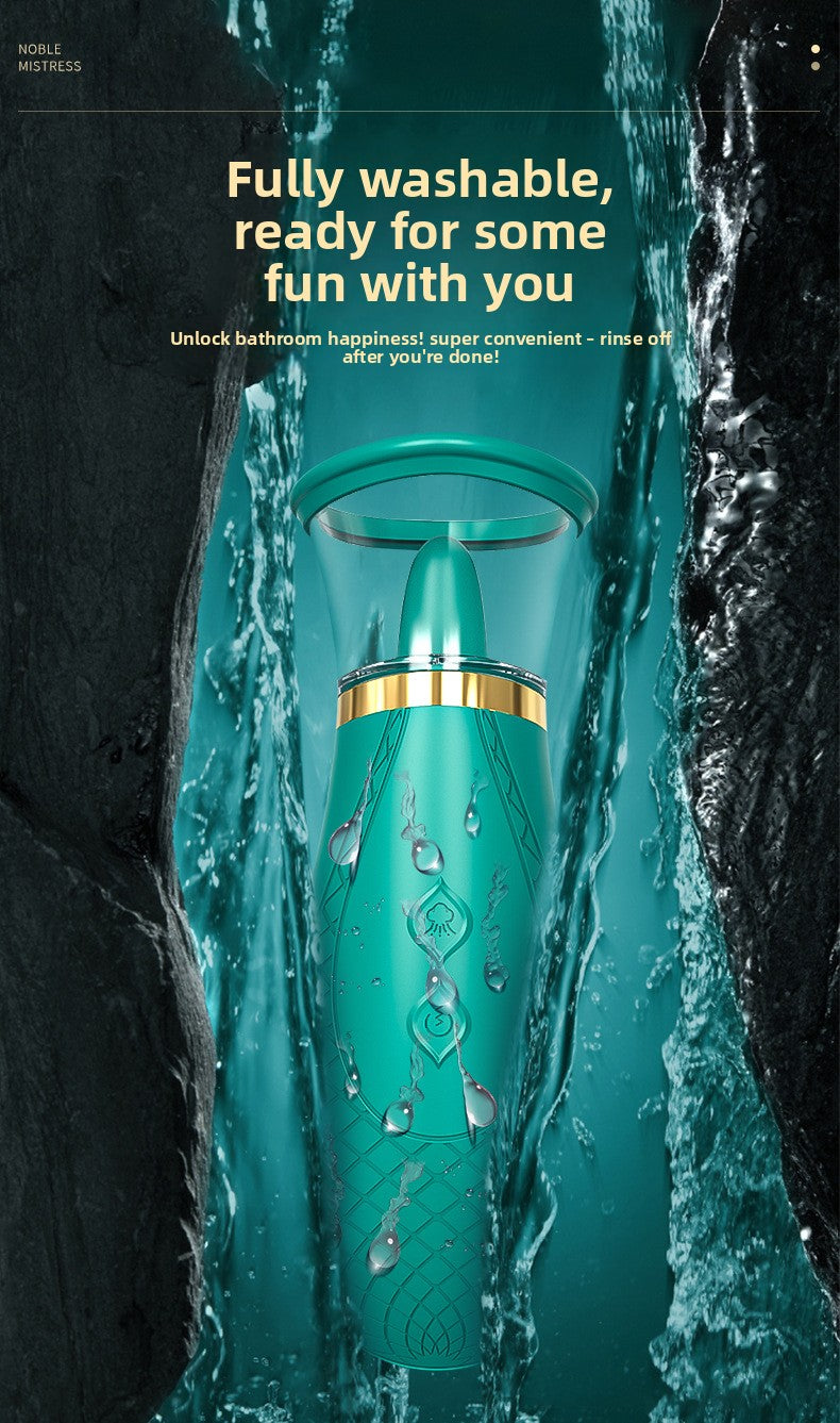 Clitoral Tongue Licking Device Sex Toy – Focused Suction Pulse