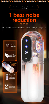 New Product Fully Automatic Intelligent App Telescopic Heating Aircraft Cup Penis Training Toy Male Masturbation Sex Toys