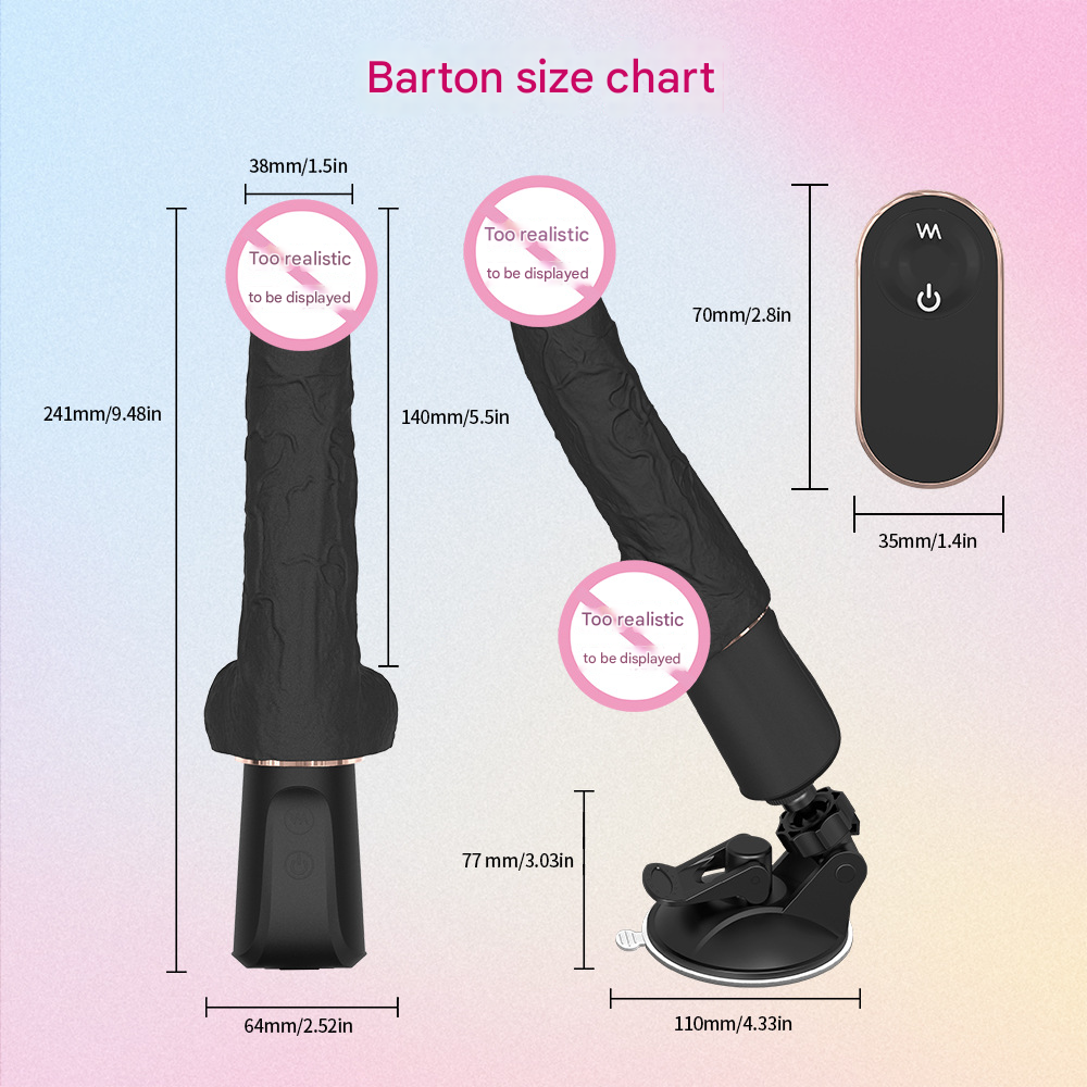 Wireless Remote Control Vibrating Heating Swinging Telescopic Female Sex Toy Realistic Soft Flesh Fully Automatic Masturbator