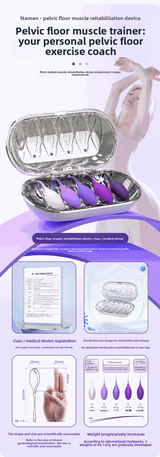 Postpartum Recovery Kegel Trainer Set – Premium Intimate Wellness Kit