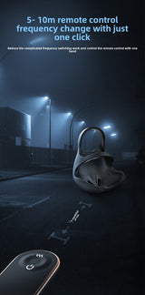 Penis Ring Male Masturbation Egg Massage Anti-Rebound Ring Semen Locking Ring Vibrator