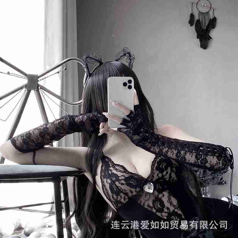 Sexy Lingerie Hairpin Sexy Accessories Korean Version Cute Cat Ear Headband Cat Girl Accessories Christmas Party