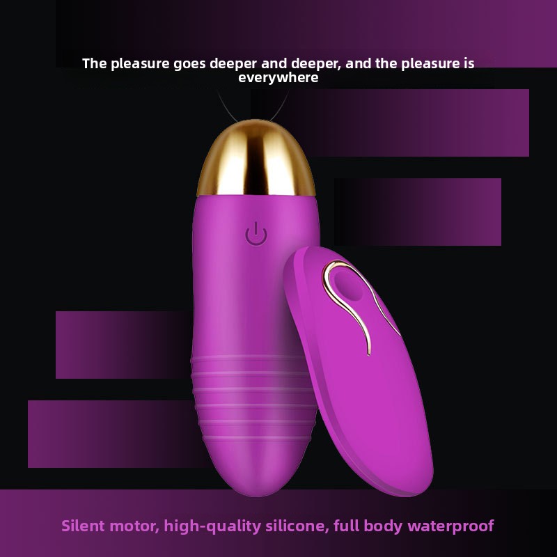 Vibrador inalámbrico femenino con control remoto y masturbador femenino silencioso 