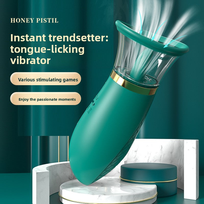 Clitoral Tongue Licking Device Sex Toy – Focused Suction Pulse
