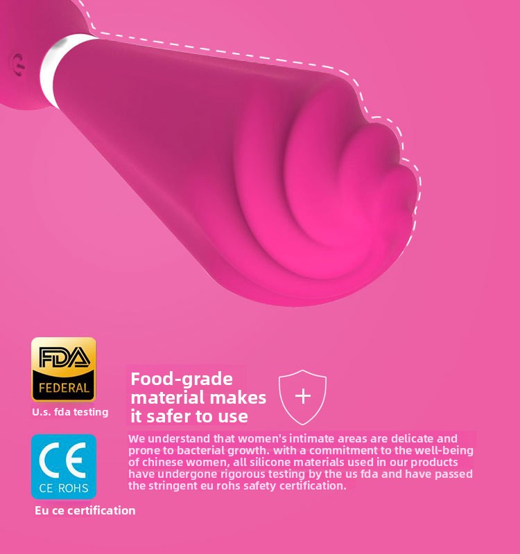 Comercio exterior transfronterizo, helado femenino, masajeador vibratorio AV, producto sexual para adultos, dispositivo de masturbación para el clímax, juguete al por mayor.