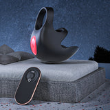 Penis Ring Male Masturbation Egg Massage Anti-Rebound Ring Semen Locking Ring Vibrator