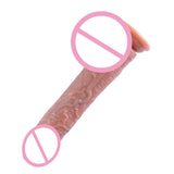 Electric Artificial Dildos Customized Soft Flesh Realistic Female Masturbator Fake Penis Adult Sex Toys Supplies