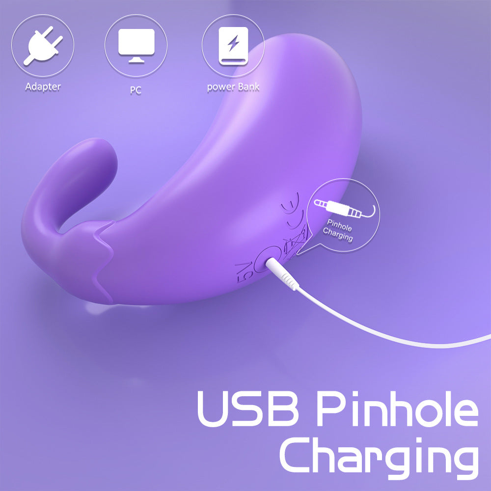 Vibrador con control remoto y cobertura completa para mujer, juguete íntimo femenino de doble punto.