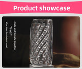 Adult sex toys transparent male masturbator penis exerciser