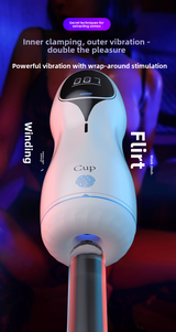 Adult Sex Inverted Mold Male Masturbator Automatic Intelligent Vibrating Heating Sex Toy