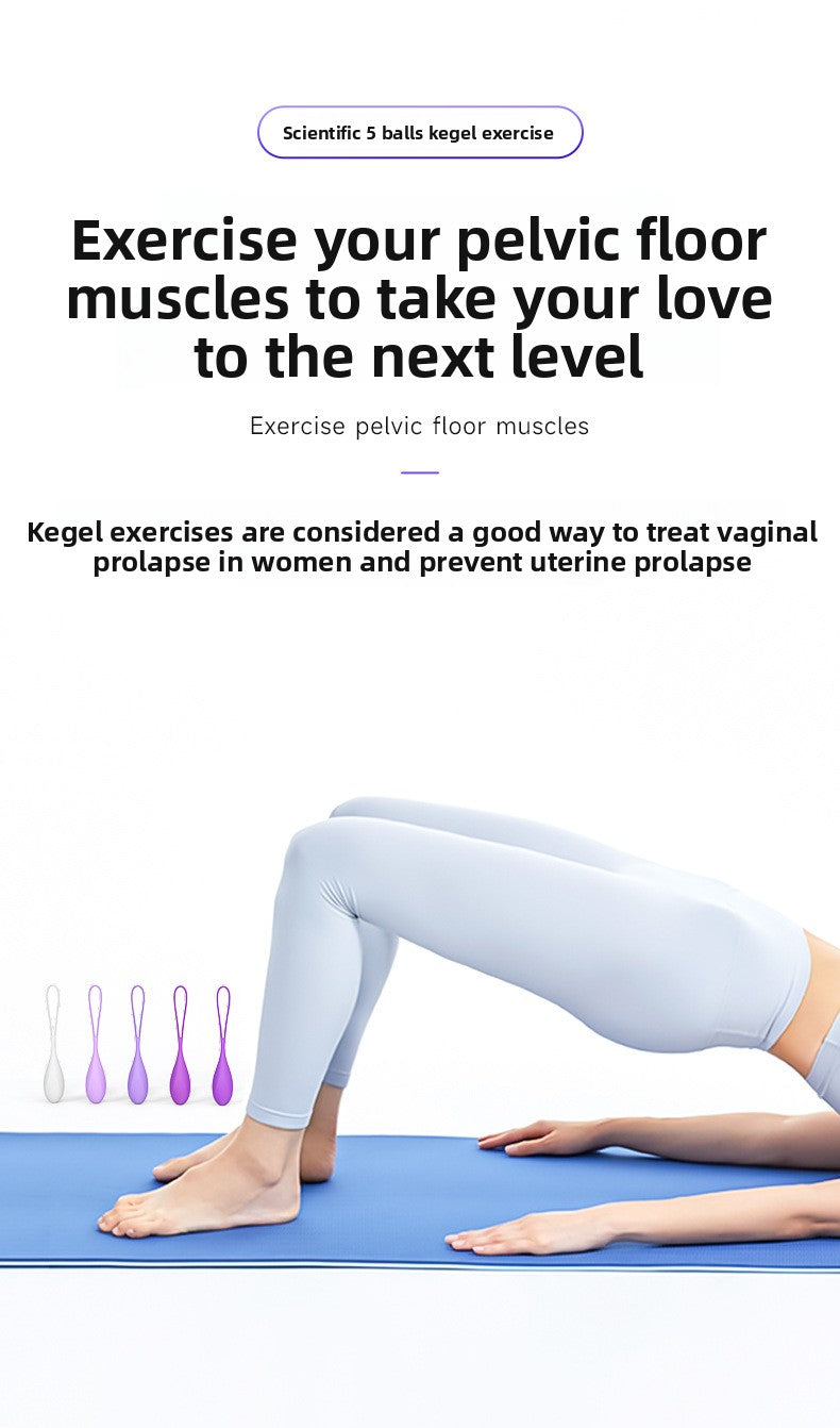 5-Piece Kegel Ball Trainer Sex Toy – Progressive Pelvic System