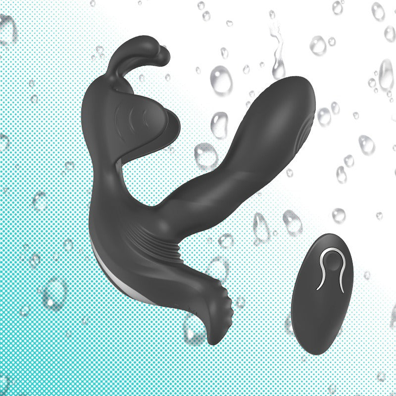 Sexual Fun Unisex Wearable Adult Product AV Vibrator Multiple Play Modes Wireless Remote Control