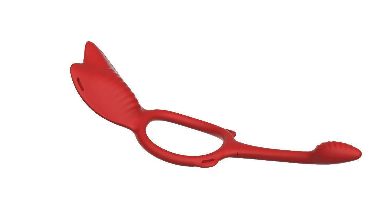 Nuevo producto, vibrador unisex portátil estilo bragas, masturbación del clítoris, anillo de bloqueo de semen, juguetes sexuales para adultos. 