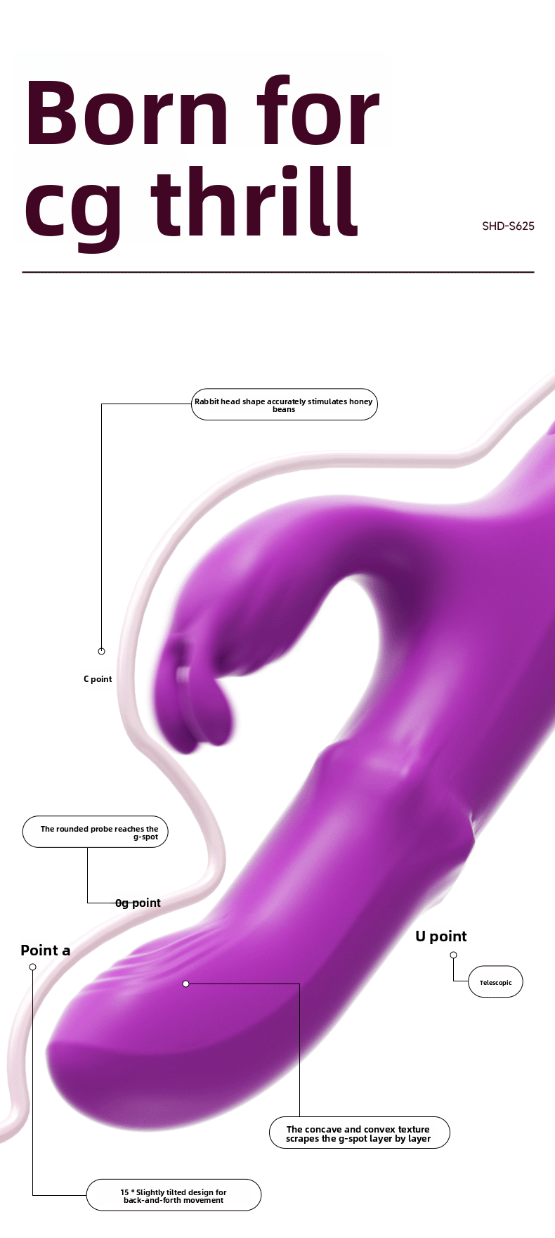 Rotating Bead Telescopic Vibrator for Women Strong Vibration Insertion Adult Toy Female Masturbation Sex Toy