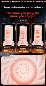 New Product Fully Automatic Intelligent App Telescopic Heating Aircraft Cup Penis Training Toy Male Masturbation Sex Toys