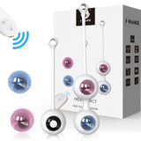 Remote Control Vibrating Kegel Ball Five-Piece Set Upgraded Model Relaxation Exercise Pelvic Floor Muscle Trainer Female Vaginal Dumbbell