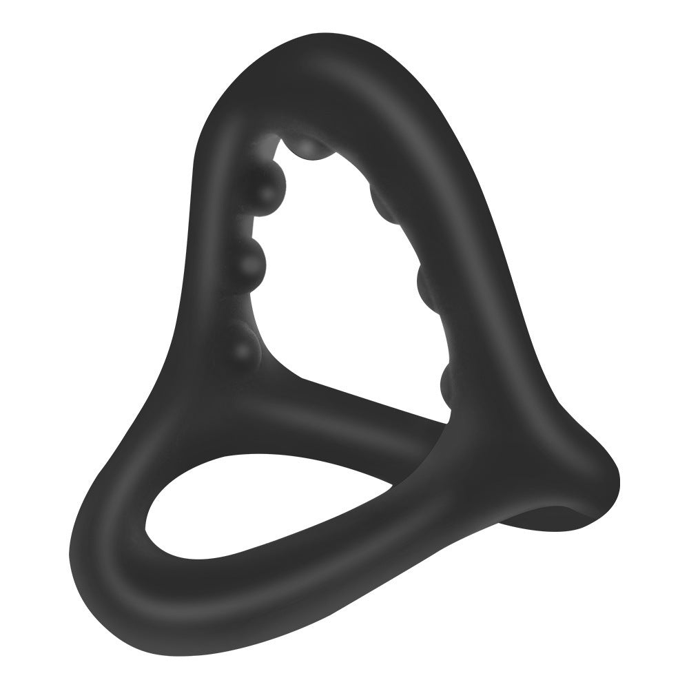 Shark Head Semen Locking Ring Liquid Silicone Male Wearable Prepuce Ring Resistant Ring Physical Delay Adult Products