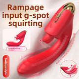 Jasmine Tongue Licking G-Spot Vibrator Sex Toy – Elegant Insert Design