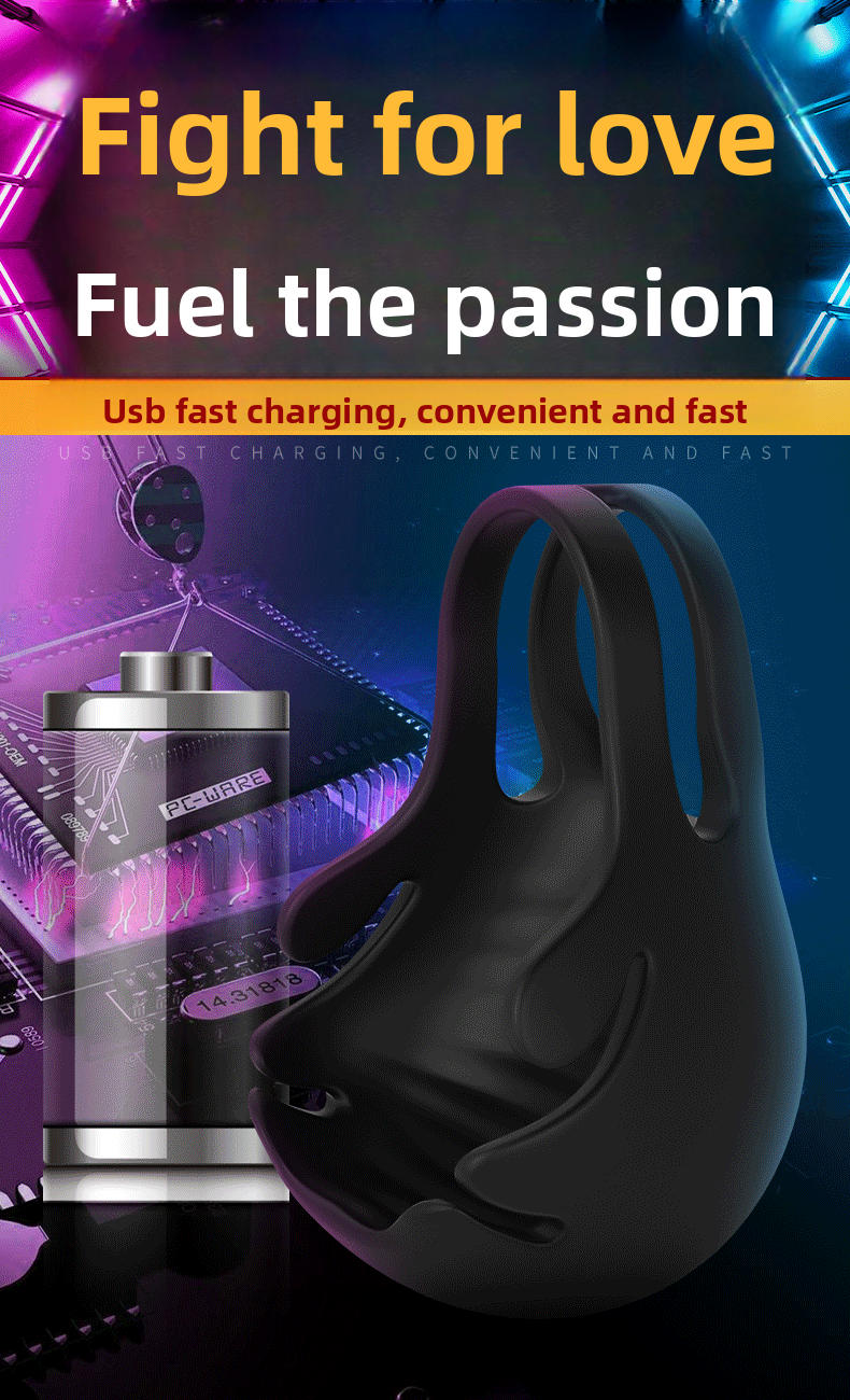 Anillo de bloqueo de semen, masturbador masculino, entrenador de testículos, funda para pene, productos para adultos, anillo vibrador de bloqueo de semen. 