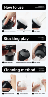 New Stockings Aircraft Cup Male Dormitory Invisible Manual Cup Adult Male Masturbation Male Sex Products Toys