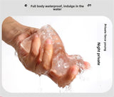 Adult sex toys transparent male masturbator penis exerciser
