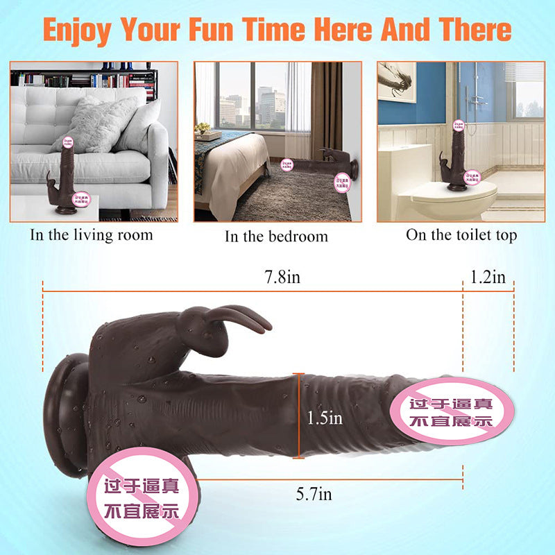 Consolador realista de pene falso eléctrico, telescópico, vibrador de silicona líquida, masturbador femenino, juguetes sexuales para adultos 