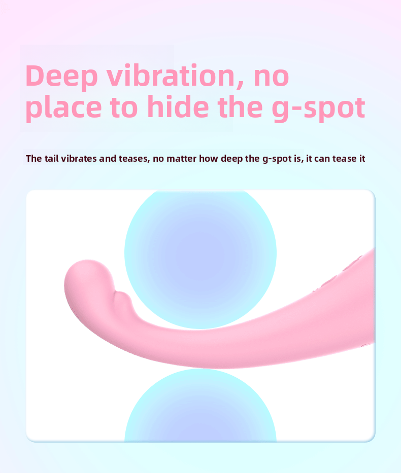 Tongue Licking G-Spot Vibrator for Women, Adult Sex Toy, Vibrating Tongue G-Spot Stick