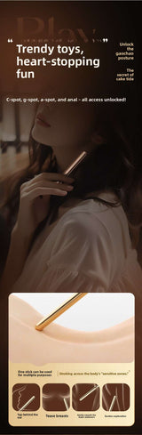 Mini AV Vibrator Female Orgasm Masturbation Device Couple Bed Training Sex Toy Portable Anal Plug