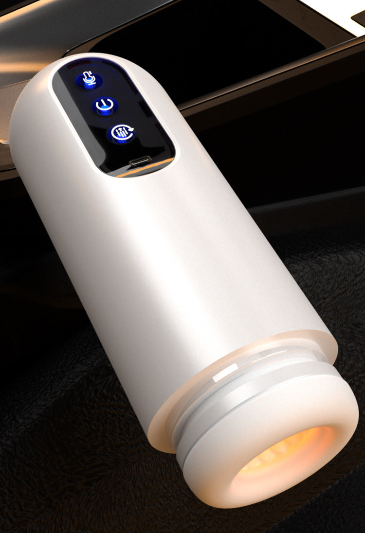New Product Fully Automatic Intelligent App Telescopic Heating Aircraft Cup Penis Training Toy Male Masturbation Sex Toys